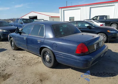 2008 Ford Crown Victoria Police/Police Interceptor from USA, damaged, VIN 2FAFP71VX8X150953
